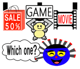 You love money!   Ghost Leg sticker #7746164