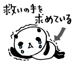 Every day of a panda46 sticker #7746328