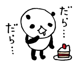 Every day of a panda46 sticker #7746333