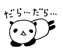 Every day of a panda46 sticker #7746335