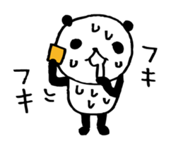 Every day of a panda46 sticker #7746341