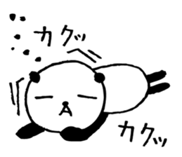 Every day of a panda46 sticker #7746343