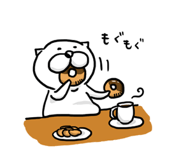 Fat cat's every day sticker #7746746