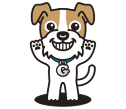 GEORGE the Wire Fox Terrier sticker #7747183