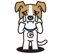GEORGE the Wire Fox Terrier sticker #7747185