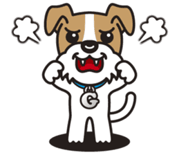 GEORGE the Wire Fox Terrier sticker #7747187