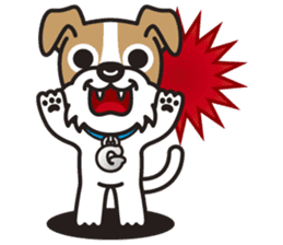 GEORGE the Wire Fox Terrier sticker #7747189