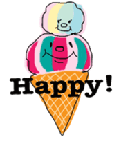 sweets deco message sticker #7747491