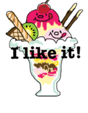 sweets deco message sticker #7747502