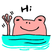 Mr.  Pink Frog sticker #7747886
