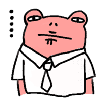 Mr.  Pink Frog sticker #7747892