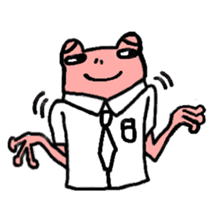 Mr.  Pink Frog sticker #7747904