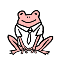 Mr.  Pink Frog sticker #7747907