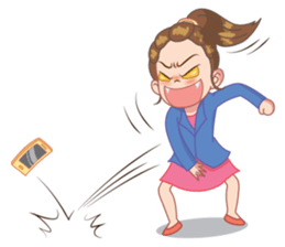 Miss. Yungying (English) sticker #7747959