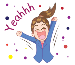 Miss. Yungying (English) sticker #7747960