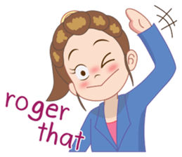 Miss. Yungying (English) sticker #7747969