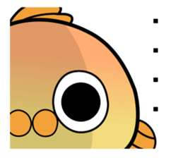 A little sassy goldfishman sticker #7748894