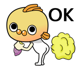 A little sassy goldfishman sticker #7748905