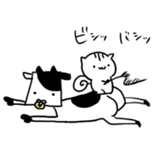 Cattle&Squirrel sticker #7749149