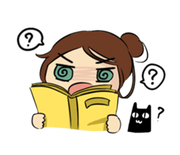 Me and my cat sticker #7749636