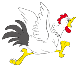Hustle Chicken sticker #7749692