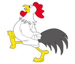 Hustle Chicken sticker #7749693