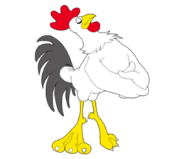 Hustle Chicken sticker #7749694
