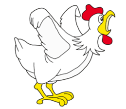 Hustle Chicken sticker #7749698