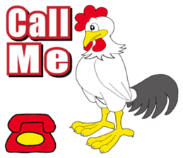 Hustle Chicken sticker #7749711