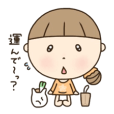Sticker for Pregnant woman. sticker #7750017
