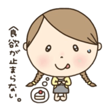 Sticker for Pregnant woman. sticker #7750023