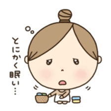 Sticker for Pregnant woman. sticker #7750025