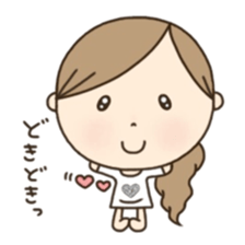 Sticker for Pregnant woman. sticker #7750026