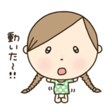Sticker for Pregnant woman. sticker #7750028