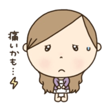 Sticker for Pregnant woman. sticker #7750033