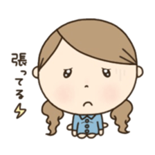 Sticker for Pregnant woman. sticker #7750037