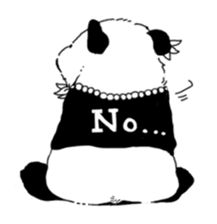 Monochrome animal band sticker #7750207