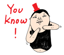 Uncle Funny-03 sticker #7750653