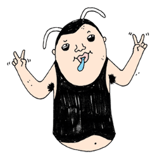 Uncle Funny-03 sticker #7750654