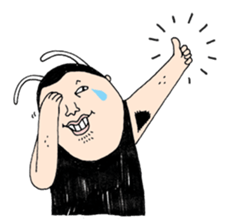 Uncle Funny-03 sticker #7750655