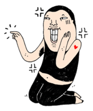 Uncle Funny-03 sticker #7750660