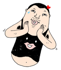 Uncle Funny-03 sticker #7750665