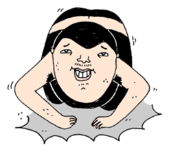 Uncle Funny-03 sticker #7750667