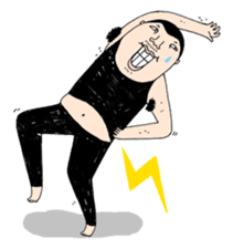 Uncle Funny-03 sticker #7750669