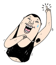 Uncle Funny-03 sticker #7750677