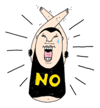 Uncle Funny-03 sticker #7750678