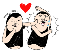 Uncle Funny-03 sticker #7750681