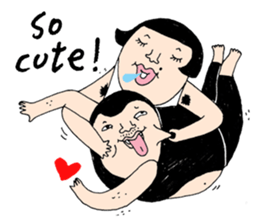 Uncle Funny-03 sticker #7750683