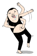 Uncle Funny-03 sticker #7750690