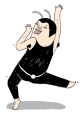 Uncle Funny-03 sticker #7750691